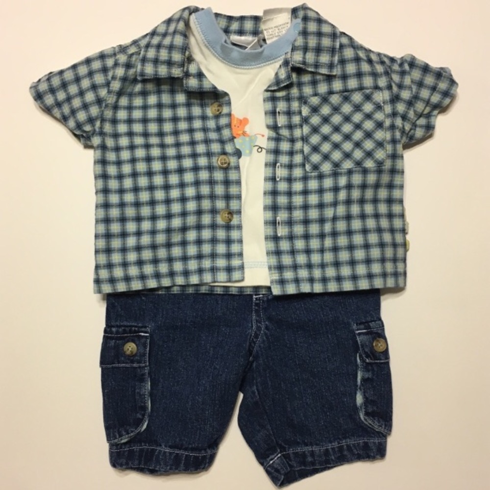 Little Wonders boys 3 piece outfit